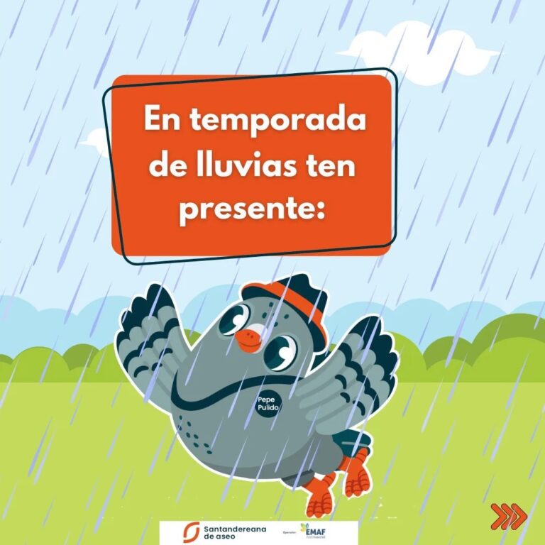 Información importante sobre la temporada de lluvias